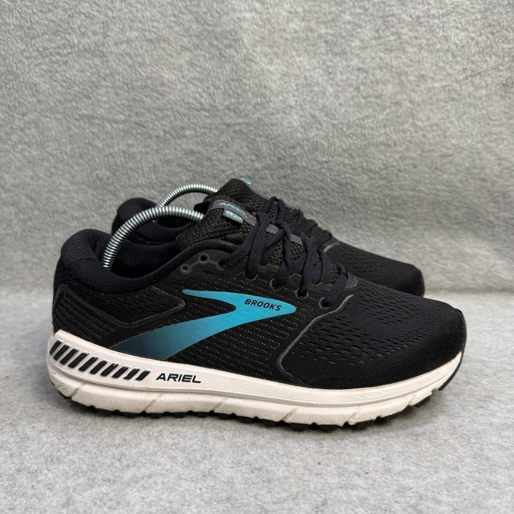 Brooks Shoes Womens Size 8 Ariel 20 Black Athletic Running Sneakers 1203151B064 - Picture 4 of 10